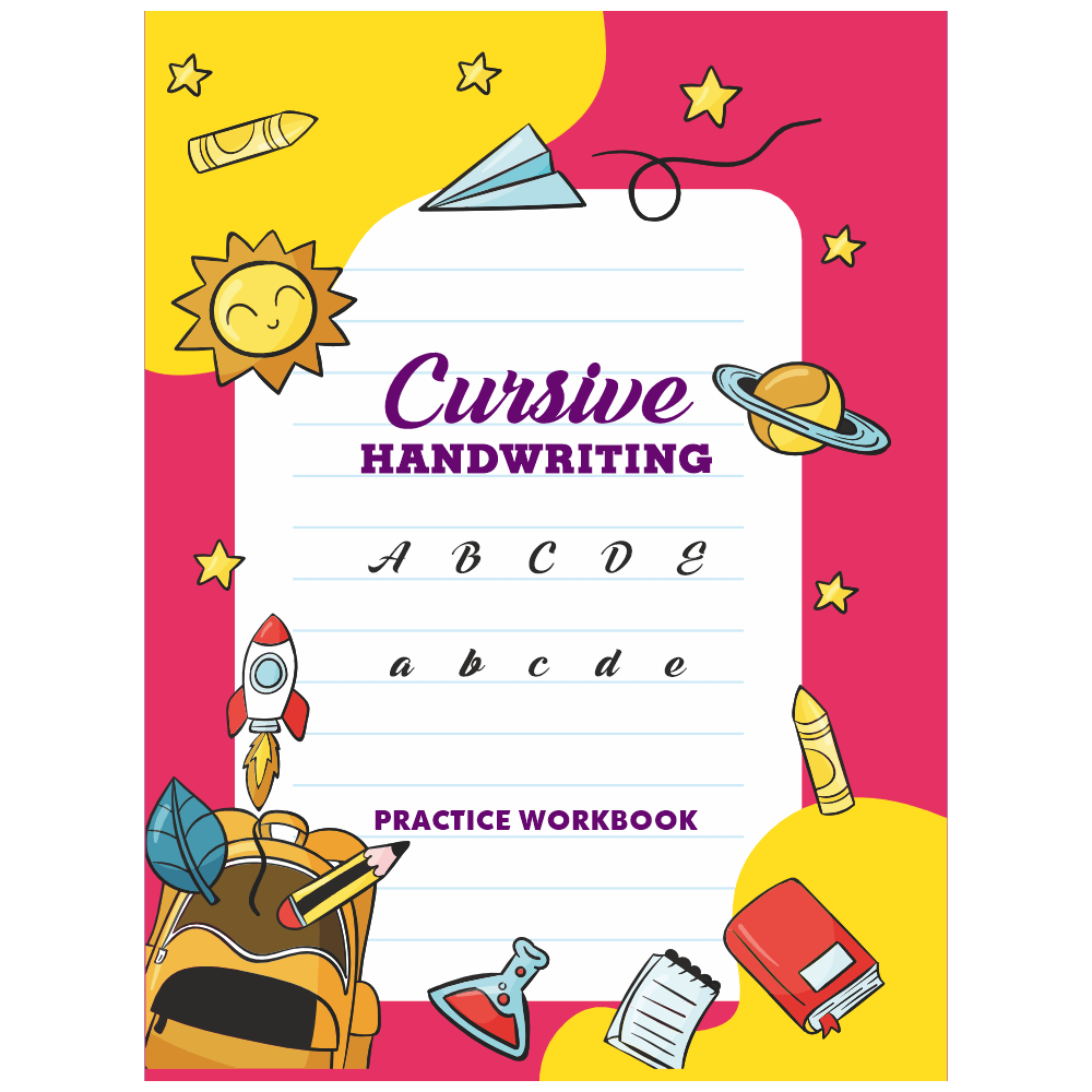 Smartelix Cursive Handwriting - Practice Workbook For Kids