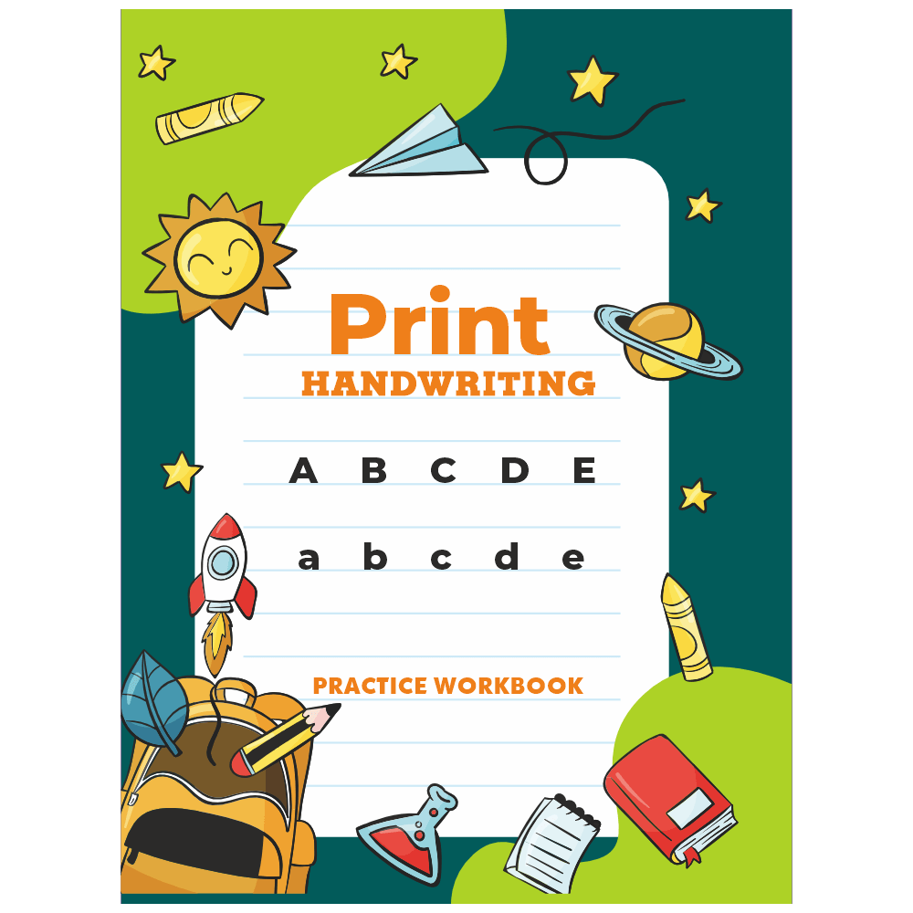 Smartelix Print Handwriting - Practice Workbook For Kids